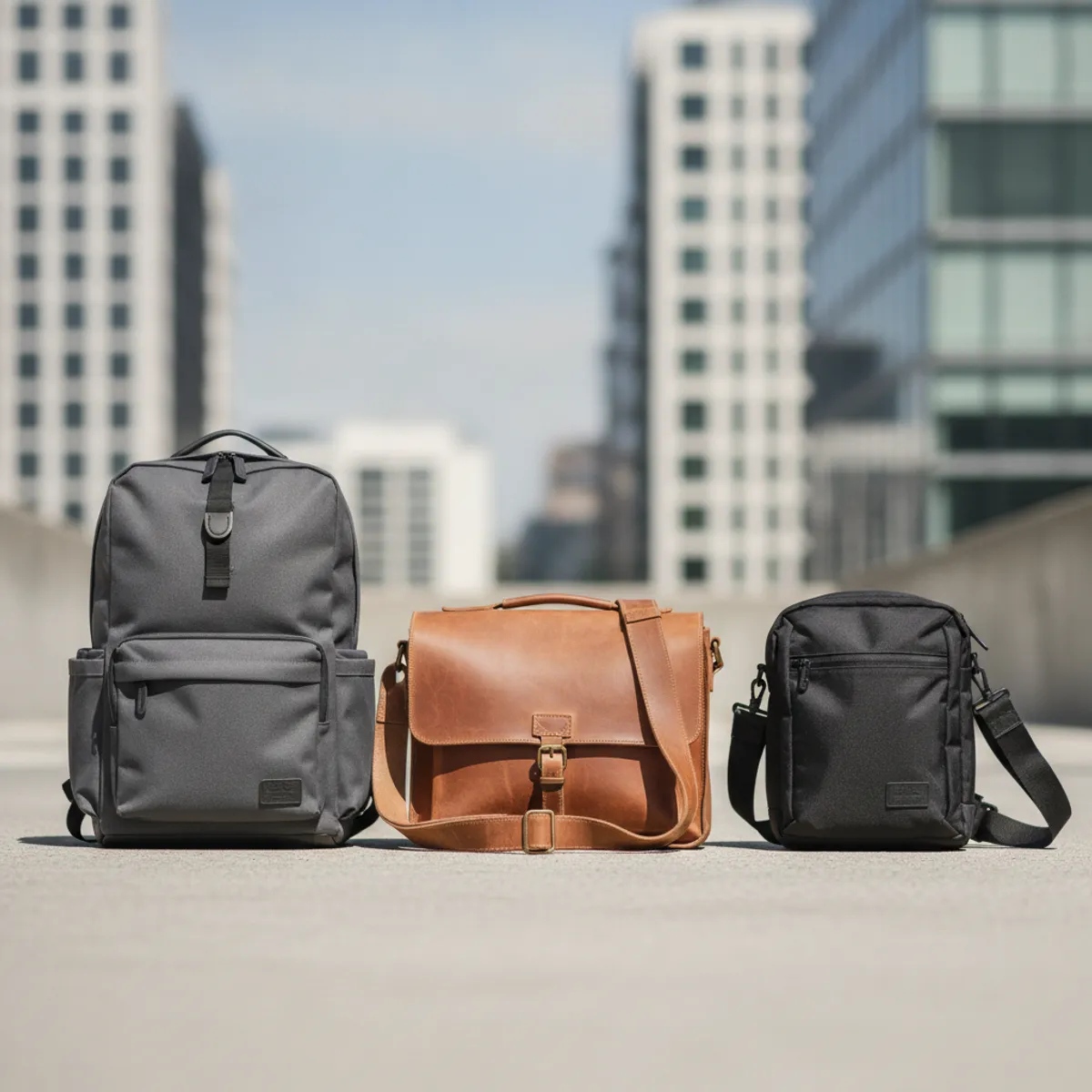 Sac à dos, sacoche ou besace : lequel choisir pour la ville ?